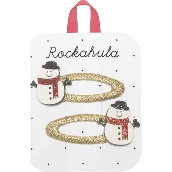 Pokladnička Sponky do vlasů Sněhulák 2 ks