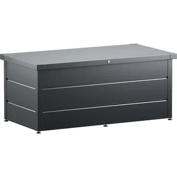 Zahradní úložný box Zahradní box úložný Eco Star 1620, kov, šedá, 166 × 87,5 × 72,5 cm 4800300