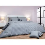 DADKA VRACOV Povlečení atlas grádl šedý proužek 2,5 cm 140x200, 70x90 cm Varianta: Povlečení atlas grádl šedý proužek 2,5 cm 140x200, 70x90 cm