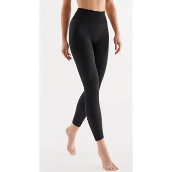 Legíny Gabriella Rib Code S107 Barva: Černá, Velikost: L/XL