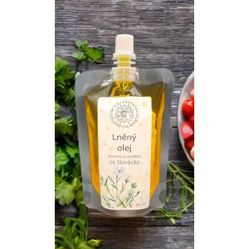 Rostlinný olej Olejářství Lněný olej| bez vzduchu Objem: 100 ml ASTELLA|AIRLESS