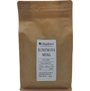 Mouka Olejářství Slunečnicová mouka pro pečení i snídaňové směsi Hmotnost: 500 g