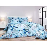 Povlečení bavlna Milaya modrá 140x200, 70x90 cm