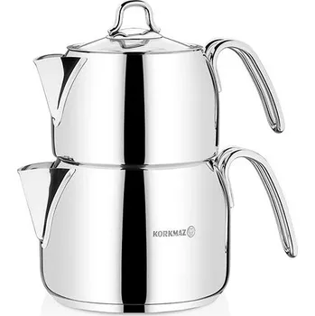 Konvice na čaj Korkmaz Perla Sada čajových konvic 0,7 l /1,4 l