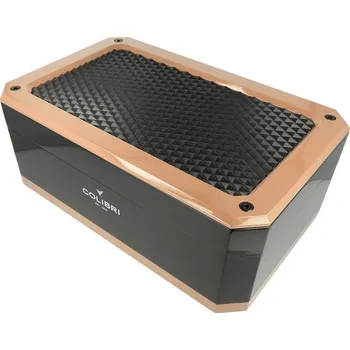 Humidor Humidor na doutníky Colibri Rally Gold, 40x25x16cm