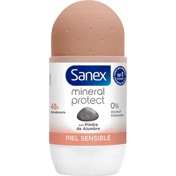 Sanex Mineral Protect Sensitive Roll-On Deodorant pro Citlivou Pokožku 50 ml