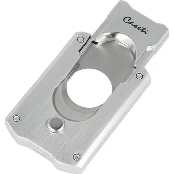 Humidor Doutníkový ořezávač Caseti Shape Silver, 21mm