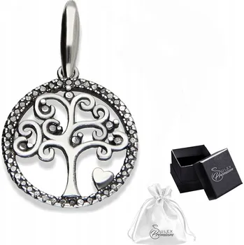 Přívěsek Stříbrný přívěsek ryzost 925 Strom Života Štěstí