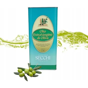 Rostlinný olej Italský olivový olej Extra Vergine Secchi 5l
