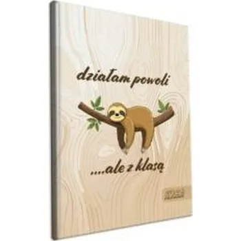 Diář Kalendarz 2026 A4 tygodniowy Leniwiec