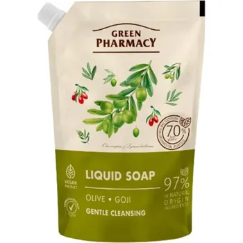 Mýdlo Green Pharmacy Oliva a góji tekuté mýdlo náhradní náplň 460 ml