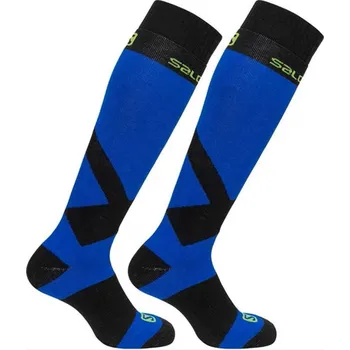 Salomon Jr Team Technical Long Socks 2-Pack Blue 31-34