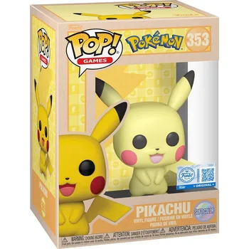 Hračka Funko POP Games: Pokemon - Pikachu (SftClr)