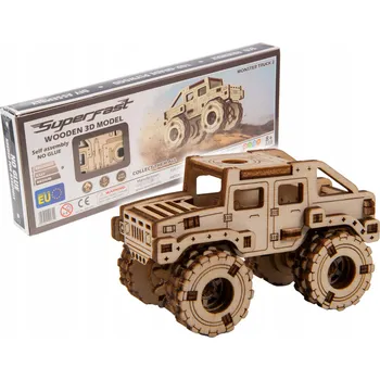 Puzzle DŘEVĚNÉ.CITY MONSTER TRUCK 2 3D puzzle