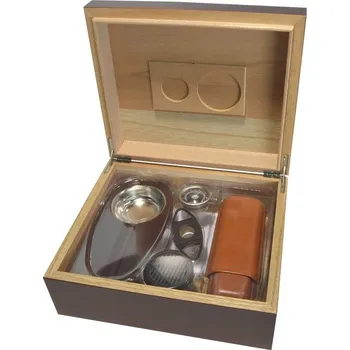 Humidor Humidor na doutníky SET 25D, třešeň, 26x22x10,5cm