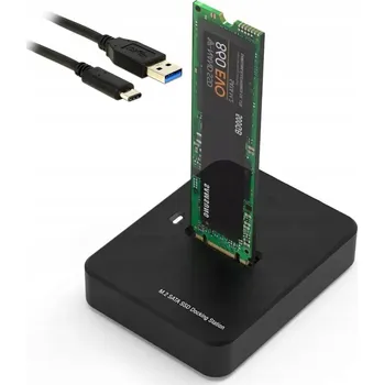 Adaptér pro M.2 SATA disk na USB-C 3.0 Pouzdro Stanice