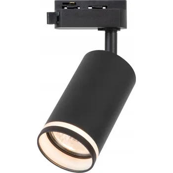 Bodové svítidlo Svítidlo na lištu Pipe Ring Track Černé 1xGU10