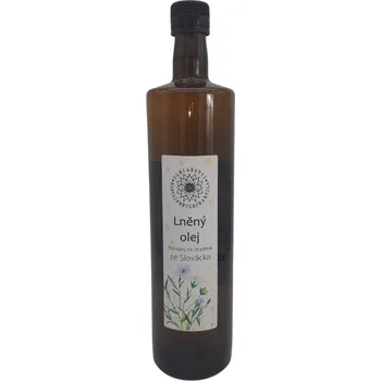 Rostlinný olej Olejářství Lněný olej ASTELLA Objem: 1000 ml Sklo|BiB
