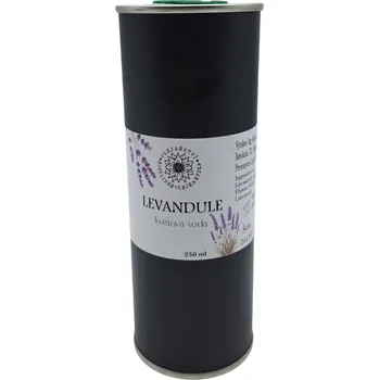 Olejářství Levandulový hydrolát Objem: 250 ml, Uzávěr: Víčko, Materiál obalu: Plech ke zklidnění a regeneraci