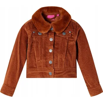 Chlapecká bunda DĚTSKÁ MANŠESTROVÁ BUNDA KONIAKOVÁ VELIKOST 128