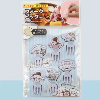 Party dekorace Napichovátka - SANRIO - CINNAMOROLL - 6 ks (Značka: JETTING)