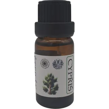 Olejářství Cypřiš 10 ml Objem: 10 ml, Uzávěr: Vykapávač, Materiál obalu: Hnědé sklo