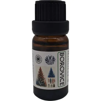 Olejářství Borovicový esenciální olej Objem: 10 ml, Uzávěr: Vykapávač, Materiál obalu: Hnědé sklo