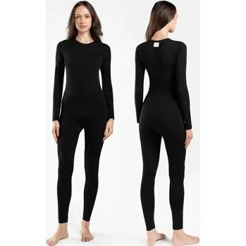 Spokey COLDY SET Dámské termoprádlo, černé, vel. L/XL