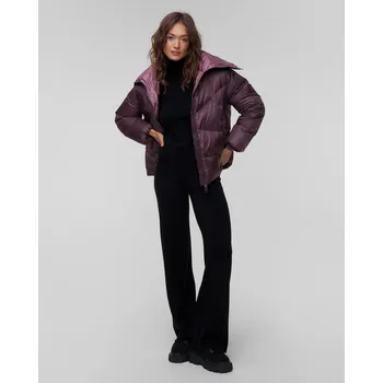 Péřová Dámská Bunda Deha Ve Fialové Barvě D12588-26420