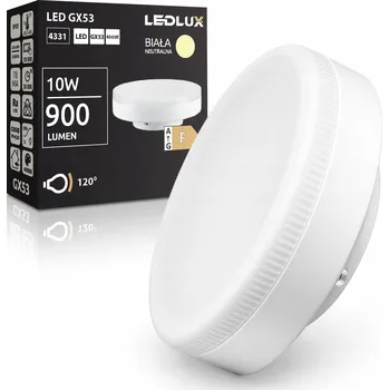 Žárovka LED žárovka GX53 10W 900lm Energeticky úsporná Silná neutrální bílá 4000K