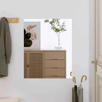 Zrcadlo vidaXL Nástěnné zrcadlo 50 x 60 cm sklo obdélníkové [350449]