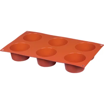 Forma na pečení Metro Professional Forma silikonová 30 x 17,5 cm na 6 muffinů, 1 muff. 6 cm