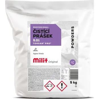 Prací prostředek Milit Professional Torsan Pro čistící prášek 5 kg