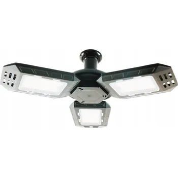 Lampička Dílenská lampa 50W LED E27 4000K skládací trojitá EK0246