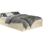 Postel CLP 140x200 cm - dub sonoma - zvedací rošt 152367951
