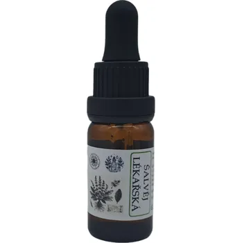 Vonný olej Olejářství Šalvějový olej 10 ml Objem: 10 ml, Uzávěr: Pipetka, Materiál obalu: Hnědé sklo inhalujte s vodní párou při nachlazení