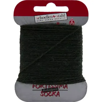 Příze Ponožková látací příze Fortissima 1091 (Schoeller Stahl Fortissima Beilaufgarn 1091 Jagd 2-ply)