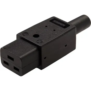 Náhradní díl pro mobilní telefon PremiumCord Konektor síťový 230V/F 16A C19, IEC60320