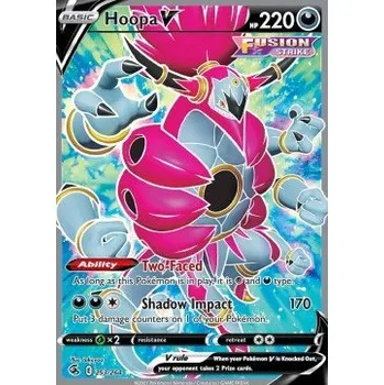 Karetní hra Pokémon FST 253/264 Hoopa V - Fusion Strike