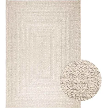 Bytový textil Koberec ZIZUR krémová 200x290cm jutový vzhled interiér exteriér