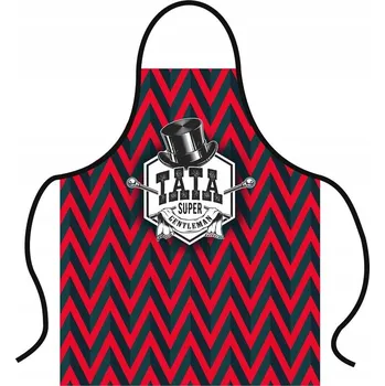 Kuchyňská zástěra Zástěra k Narozeninám Den Otců Táta Super Gentleman