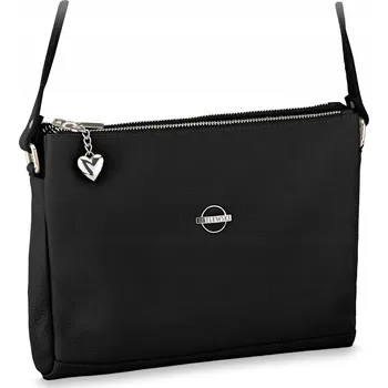 Kabelka Betlewski kabelka z pravé lícové kůže černá
