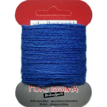 Příze Ponožková látací příze Fortissima 1099 Modrá (Schoeller Stahl Fortissima Beilaufgarn 1099 Blau 2-ply)