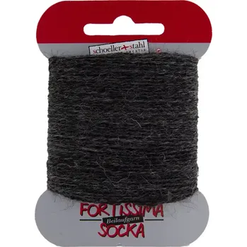 Příze Ponožková látací příze Fortissima 1058 (Schoeller Stahl Fortissima Beilaufgarn 1058 Flanell Melier 2-ply)