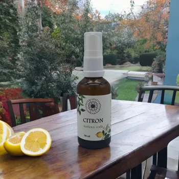 Olejářství Citronový hydrolát Objem: 250 ml, Uzávěr: Víčko, Materiál obalu: Plech květinová voda