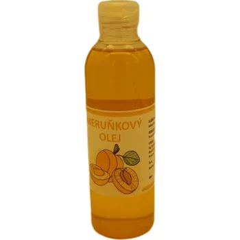 Tělový olej Olejářství Meruňkový tělový olej z pecek Objem: 200 ml, Uzávěr: Flip-top, Materiál obalu: Plast PET pro hebkou pokožku po oleji ze Slovácka
