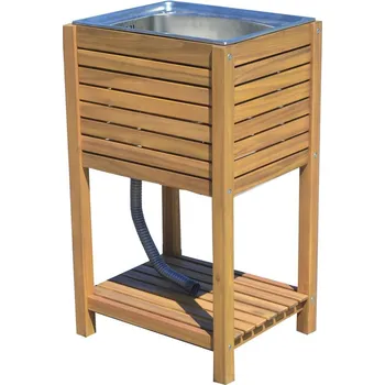 Kuchyňská skříňka Sunfun Diana Kuchyňský modul, 52 × 87 × 52 cm, dřevo z akácie&nbsp;1302817