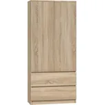 Šatní skříň SS-90 - dub sonoma 129680301