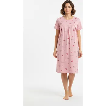 Dámská noční košile Dámská noční košile lososová WOLF D2534 Velikost: XXXL