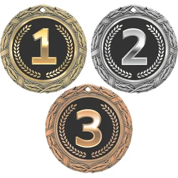 Medaile pořadí D8D-LAC002 Zde napište text na štítky a součet zadejte do košíku. Více informací viz.POPIS v dolní části.